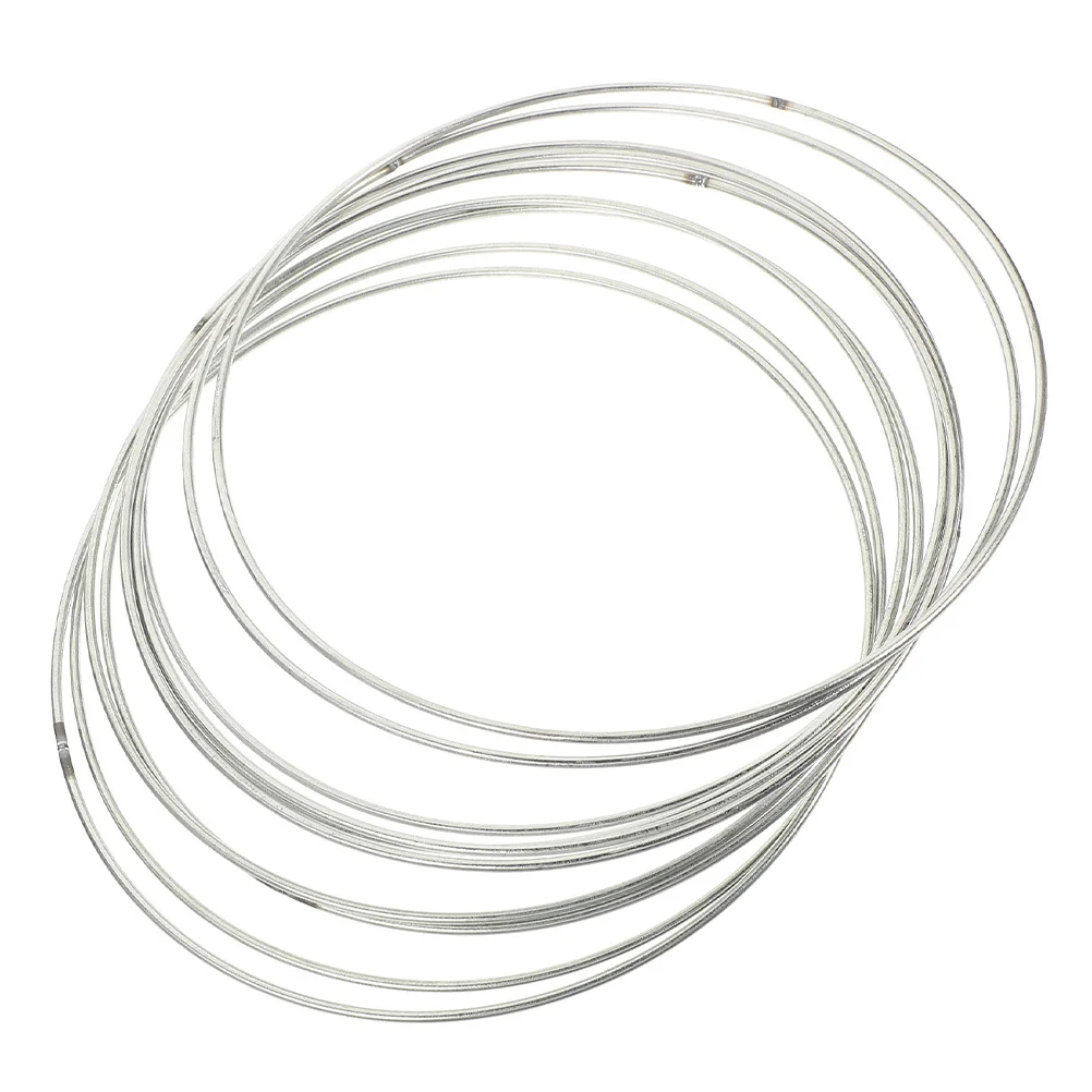

20pcs Dream Catcher Materials Metal Floral Hoop 8Inch Round Wire Wreath Frame For Diy Crafts Wall Hanging Decor