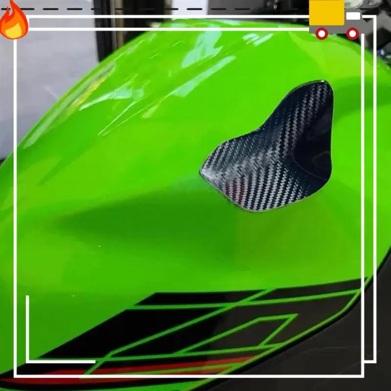 

Discount-Motorcycle Carbon Fiber Fuel Tank Fairing Cover For Kawasaki Ninja 400 Z400 2017-2023 Moto Accessories
