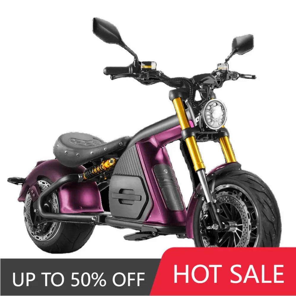 QQW 4000W 50MPH M8S Adult Electric Motorcycle 72V 35Ah Lithium Battery 3h Fast Charge 70 Mile Remote Street Legal Motorcycle