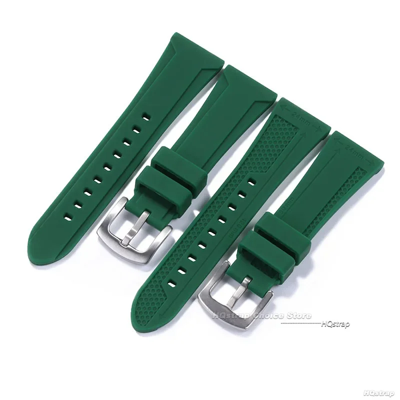 لينة حزام ساعة سيليكون لبانيراي 22 مللي متر 24 مللي متر 26 مللي متر حزام المطاط سوار الرجال النساء الرياضة استبدال حزام (استيك) ساعة ل Seiko