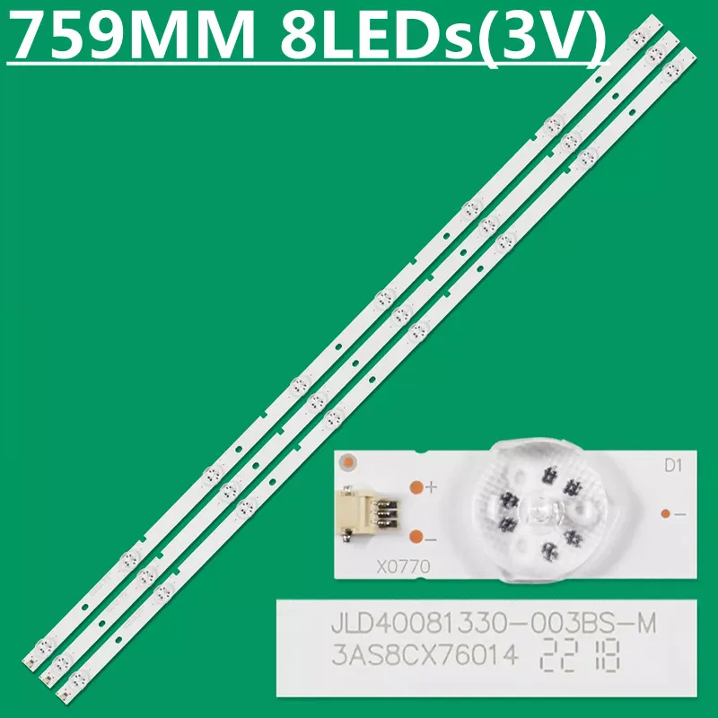 

LED Backlight Strip For JL.D40081330-003BS-M 40H3C1 40M2160M 40EC270W LED40H166 LED40K1800 LED40K3100 LED40EC270N JHD400DF-E31