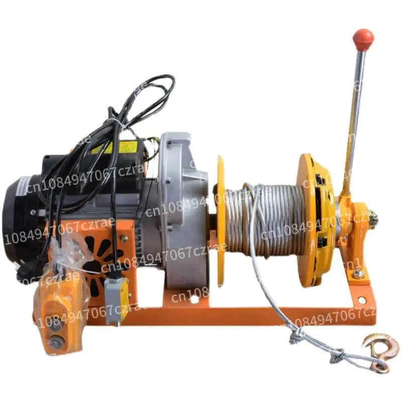 Manufacturer's Fast Electric Hoist 2 Handbrake Clutch Crane, Home Repair Clutch Crane Installed 220V Small