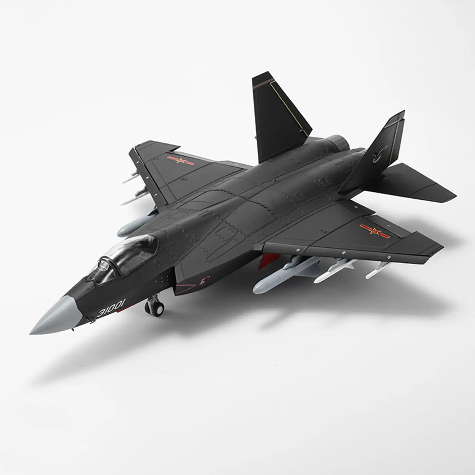 

1/72 J31 Airplane Diecast Model Metal Fighter Jet Model Collectables Ornaments Aircraft Plane Model for Living Room Cafe Gift