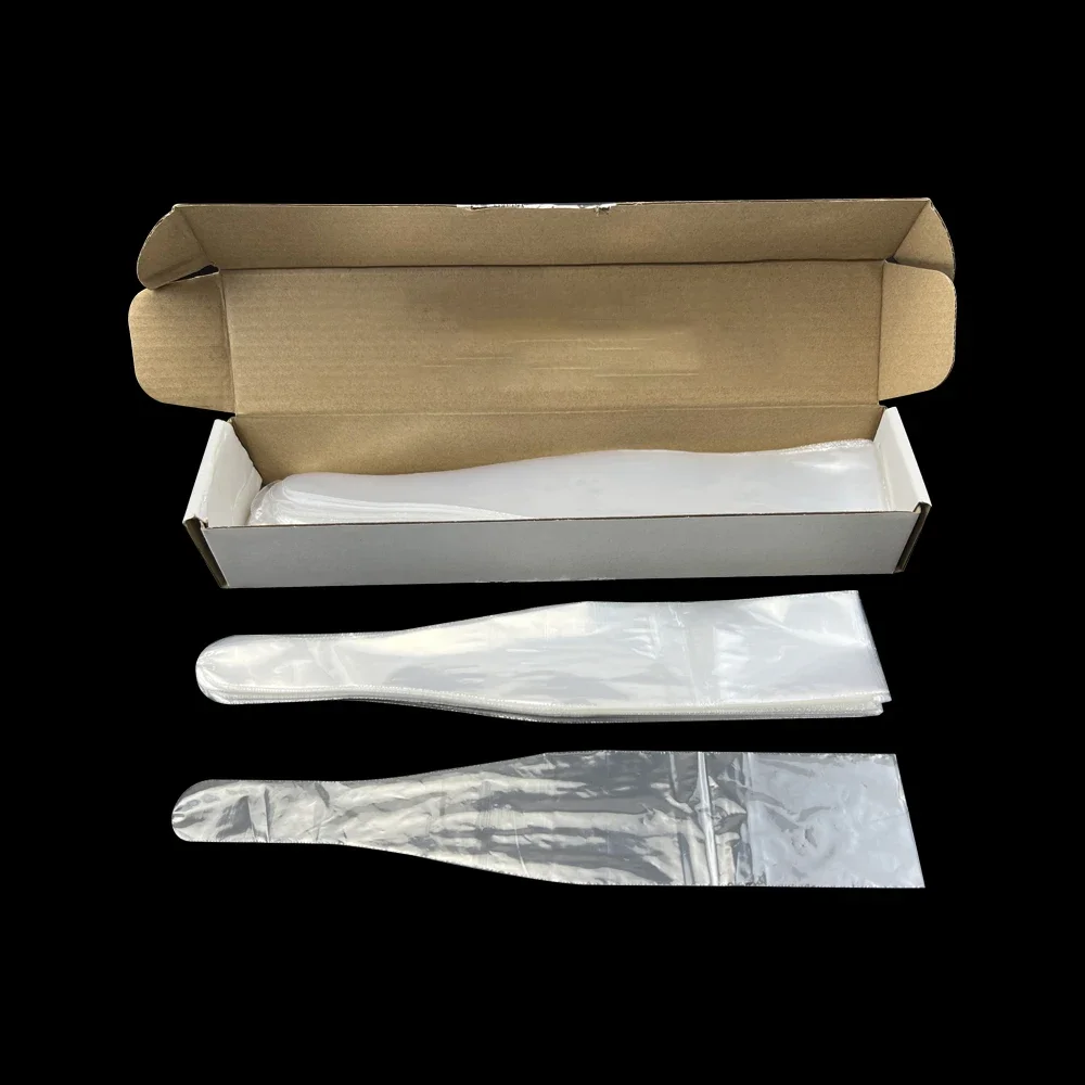 

500pcs/box Disposable Intraoral Camera Cover Dental Endoscope Protective Sleeves Film Handle Protect Sleeve Dentistry Lab Tools