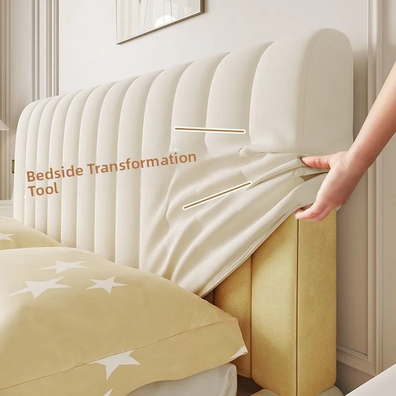 Thickened Elastic Advanced Bed Head Cover Soft Backed Universal Full Wrap New Season Universal Wood Bed Head Cover Dustproof
