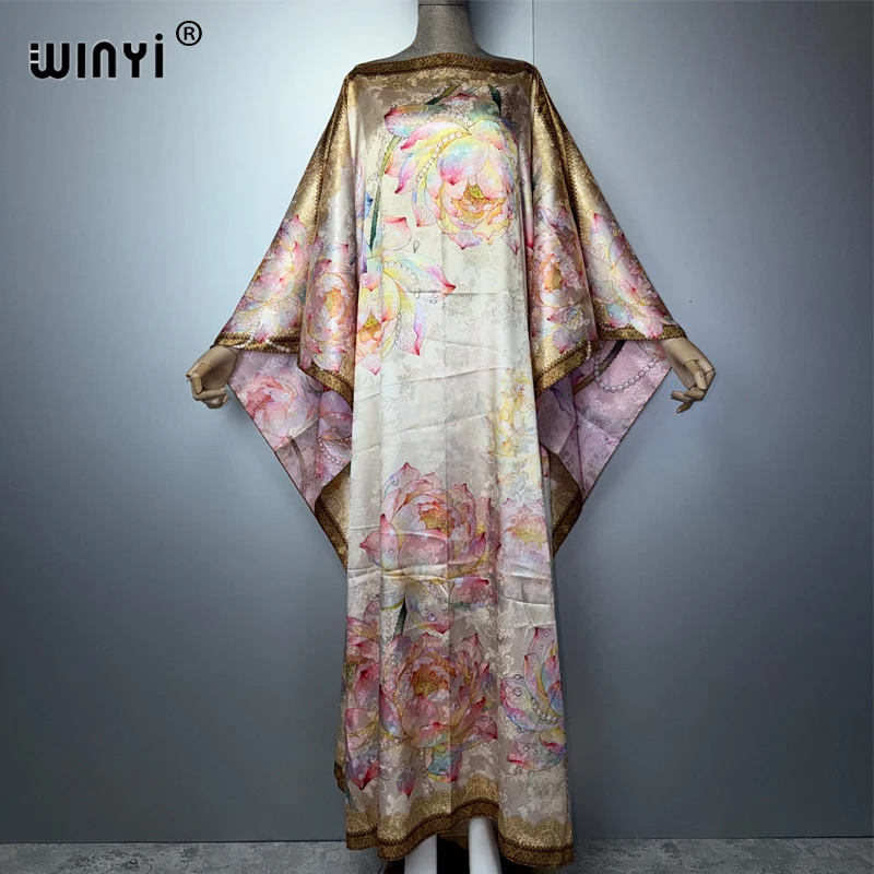 فستان كافتان طويل من WINYI بتصميم بوهيمي أنيق للنساء، مناسب للحفلات المسائية، عباءة إسلامية فاخرة بأسلوب دبي 20