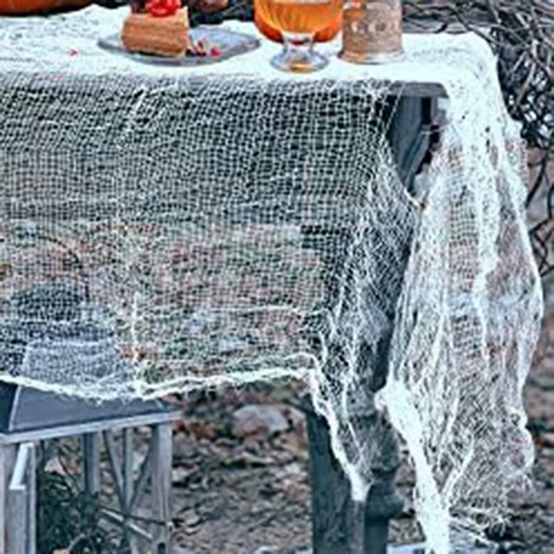 Frighteners Cloth Window Cover Gauze For Halloween Party Haunted House Decoration