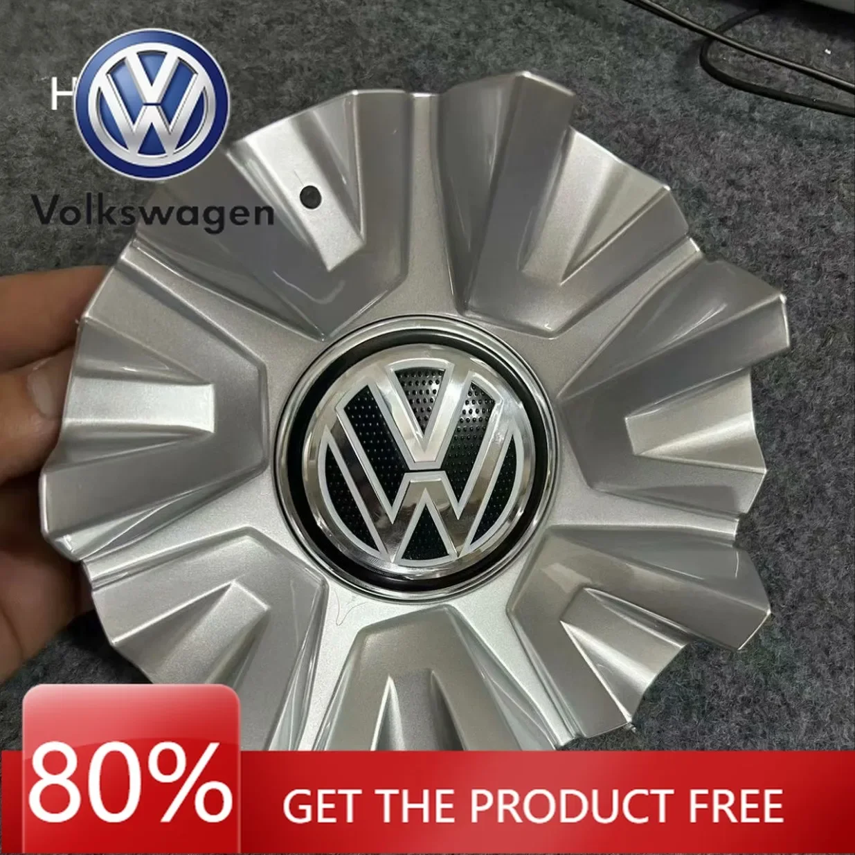 

Для VOLKSWAGEN: Комплект из 4 высококачественных колпаков для центра диска колес Volkswagen Touareg - Колпаки в стиле OEM (прочная конструкция из ABS-пластика)