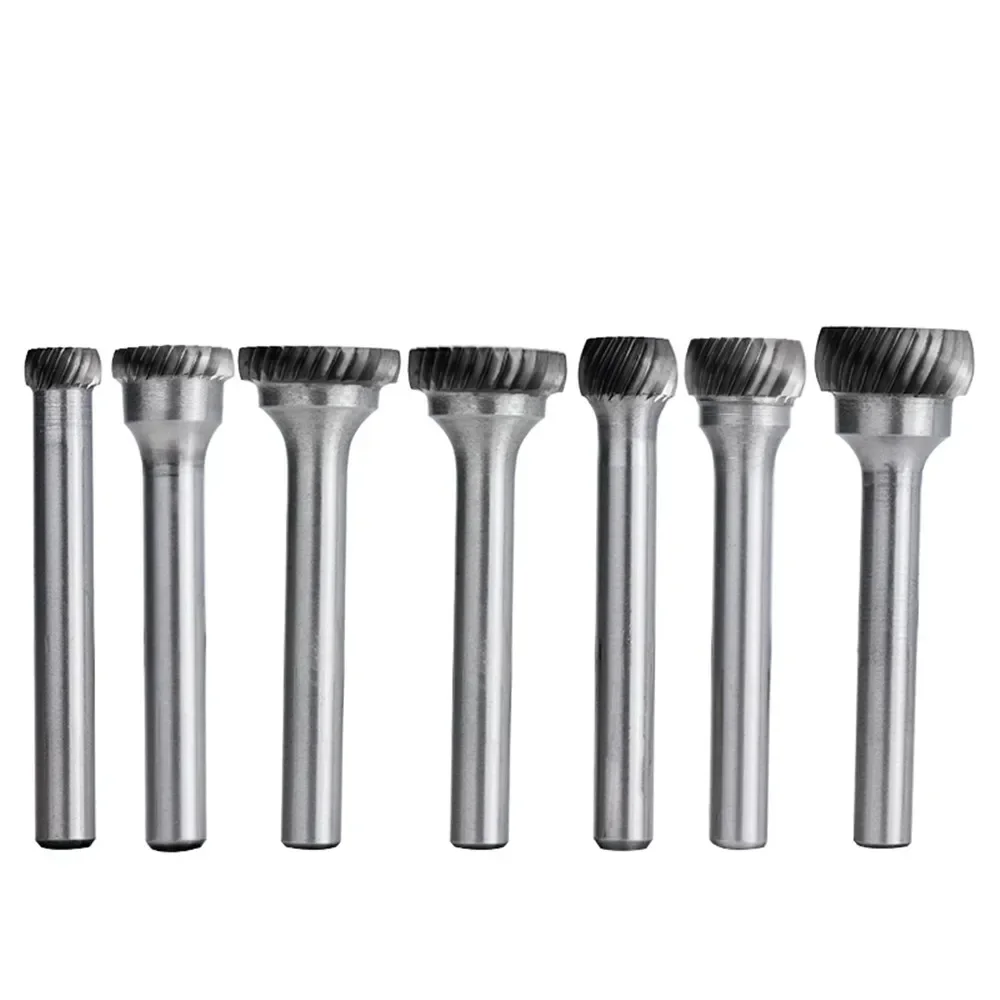 Wolfraamcarbide braam 6 mm schacht Single Cut Rotary File Type Rar voor Metal Carving Bit Cutter