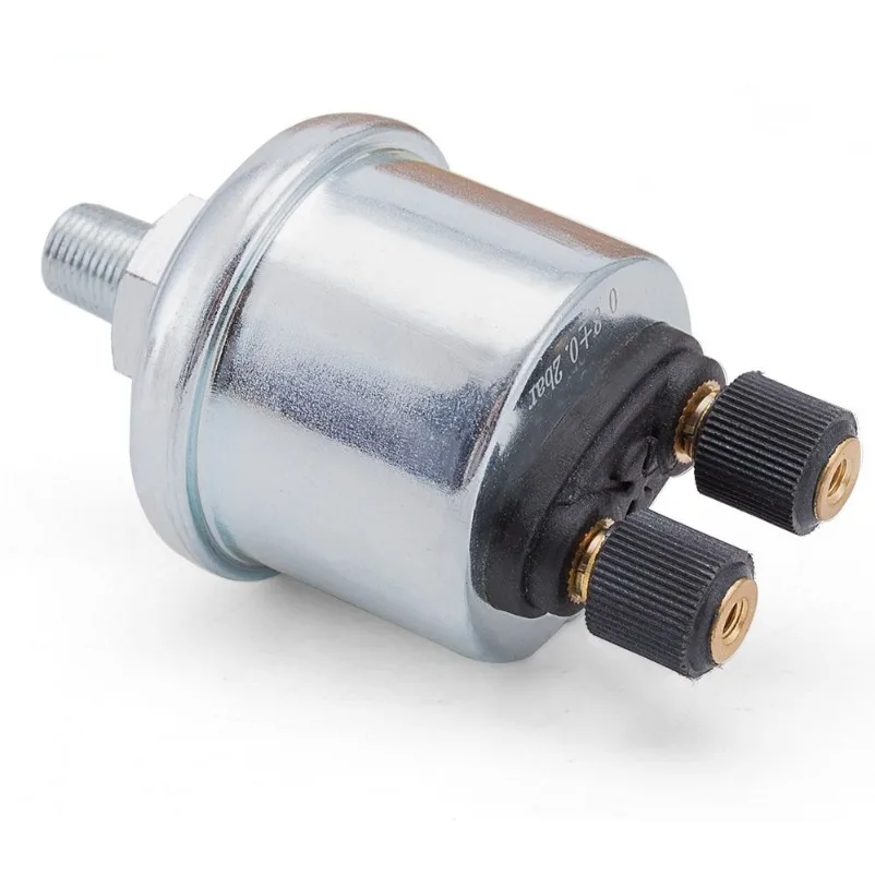 Oil Pressure Sensor Probe 0-10bar Sender Transducer Inductor for Generator Set Engine Oil Pressure Monitoring