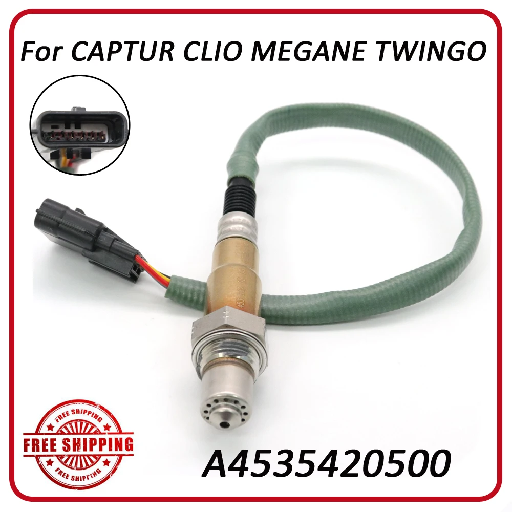 

Датчик кислорода Upstream O2, соотношение воздуха и топлива, лямбда-зонд для CAPTUR CLIO MEGANE TWINGO DACIA SMART FORFOUR 453 FORTWO A4535420500