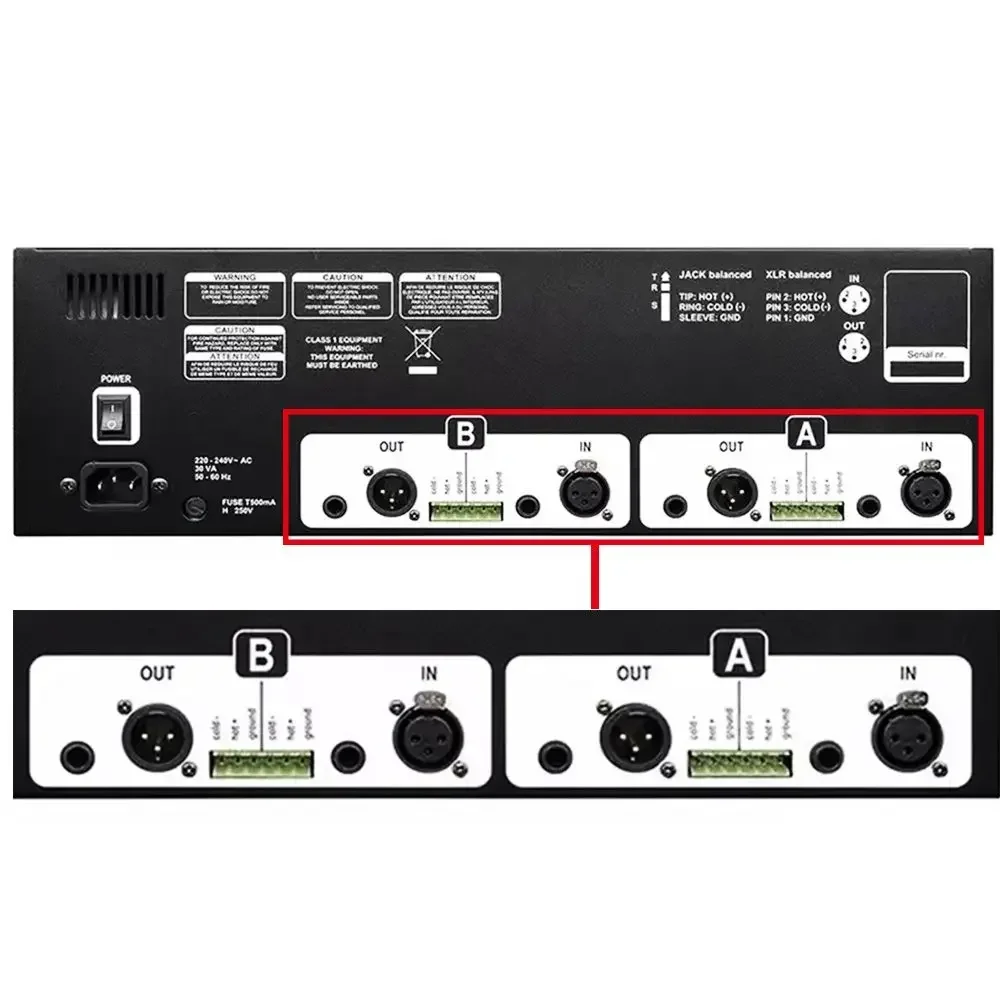 

TLF DBQ-Zero 30-Band Graphic Equalizer Audio Professional Reverb Large Peormance Studio Audio Equalizer