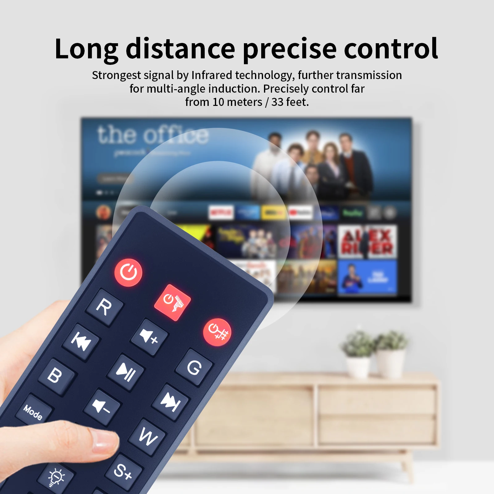 Télécommande pour projecteur Rossetta Star, veilleuse Galaxy RT009