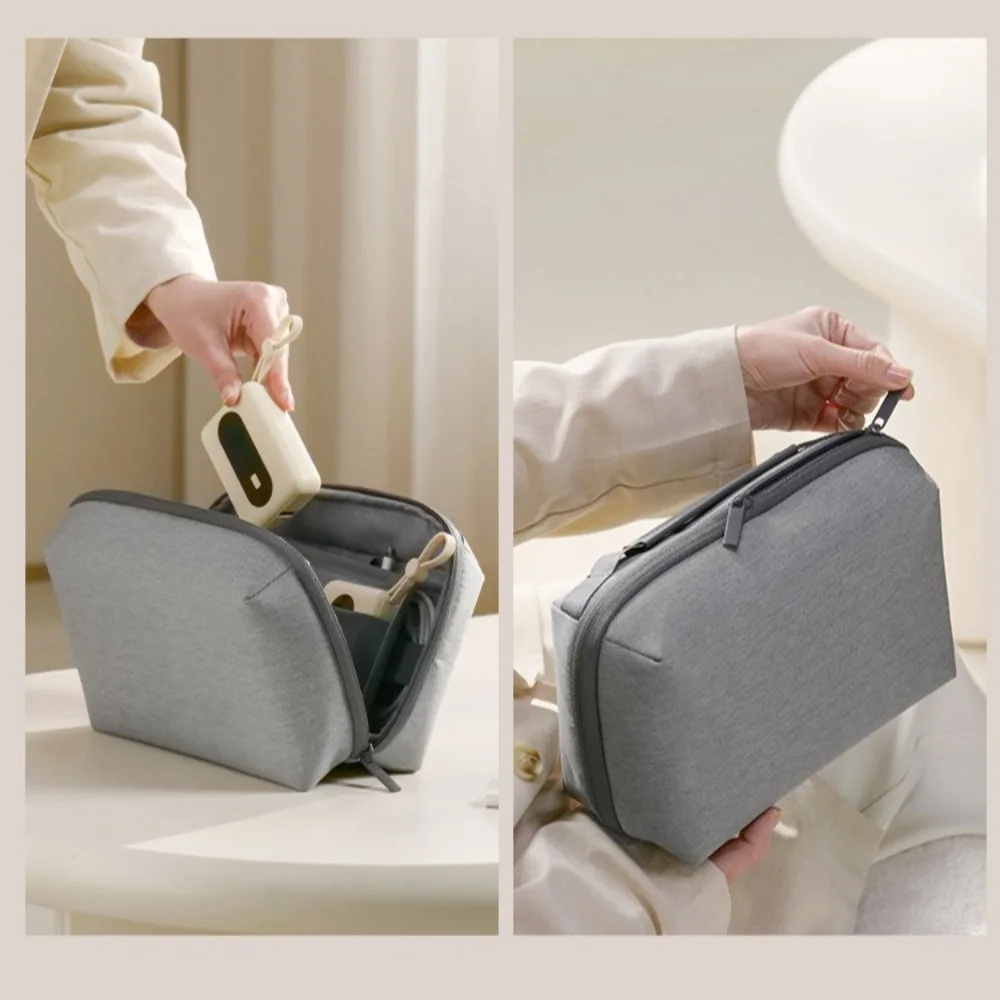 Polyester lightweight storage bag for household data cables, multi-functional waterproof travel classification luggage bag
