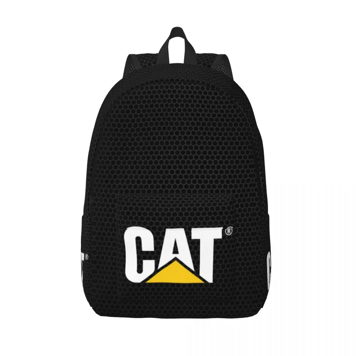 CAT-CATERPILLAR Backpack for Men Women Fashion High School Hiking Travel Daypack College Shoulder Bag Outdoor