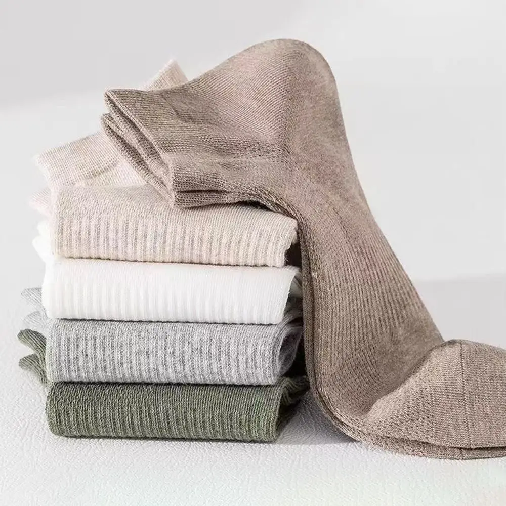 

12 Pairs/Set Breathable Men's Summer Socks Thin Sweat Absorbing Man Boat Socks Comfortable Quick Dry Mesh Short Socks Outdoor