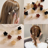 10pcs/set Korean Mini Hair Clip Claw Clamp Elegant Updo Hair Clips Girls Women Hair Claw Clip Headwea Hair Accessories Wholesale