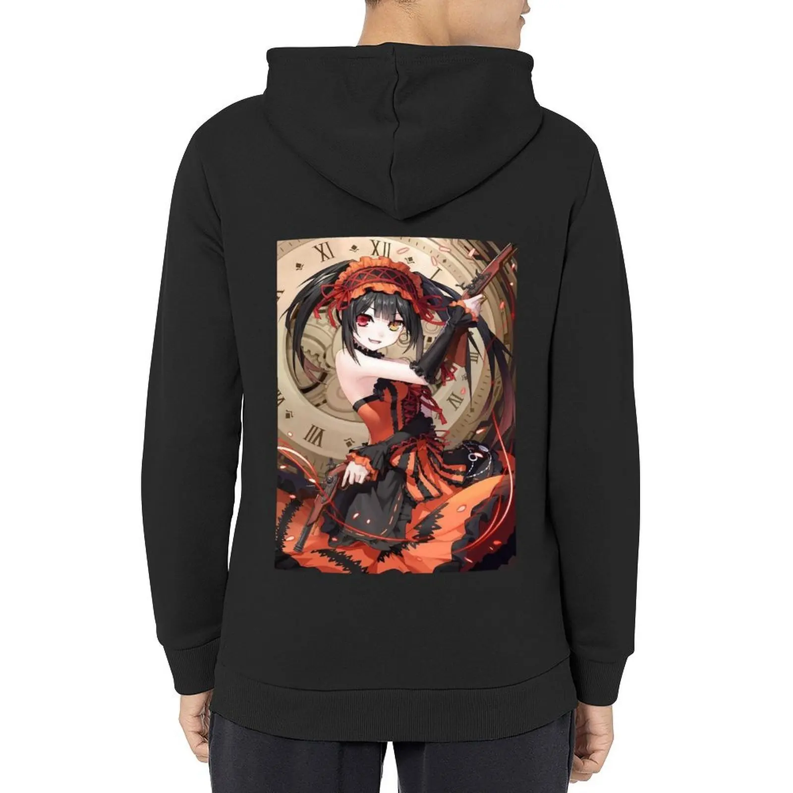 

Tokisaki Kurumi - Date a Live Hoodie autumn new products aesthetic clothing hooded shirt blouse autumn hoodie