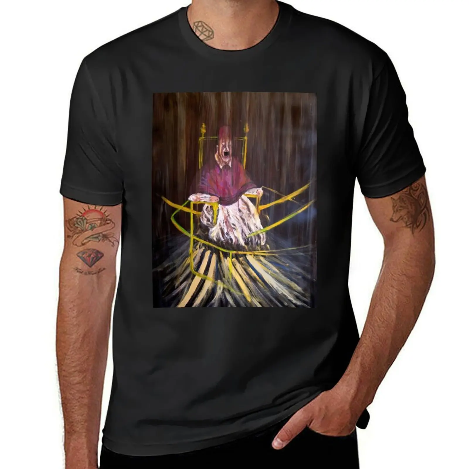 Francis Bacon T-Shirt quick-drying for a boy funnys mens clothing