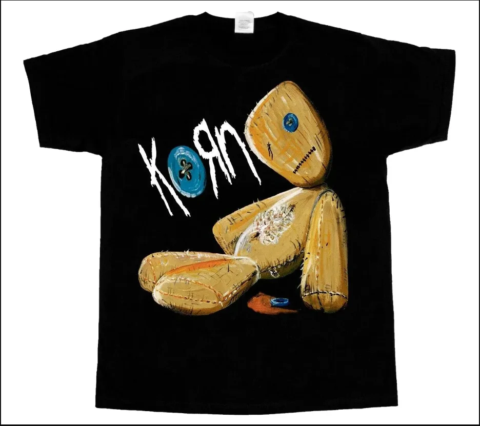 korn issues rock band new black t-shirt, gift shirt