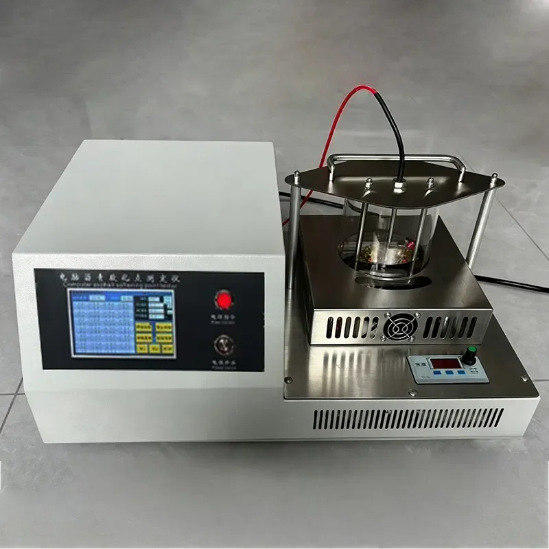 Asphalt Softening Point Tester, Ring-and-Ball Computer Controlled Measuring Device
