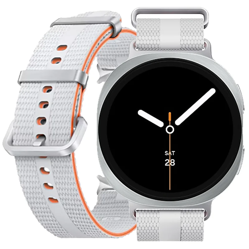 

Official Rubber Strap for Samsung Watch 8 40MM 44MM Leisure Silicone Band for Galaxy Watch 8 Classic 46MM Bracelet Accessories