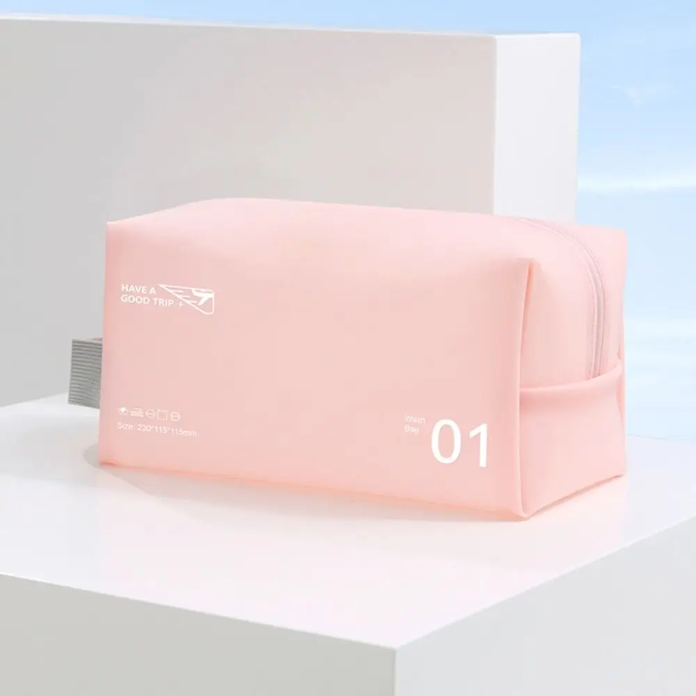 Portable PVC Cosmetic Bag Large Capacity Multi-Purpose Makeup Pouch Makeup Accessory Waterprrof Toiletry Bag Makeup Organizer