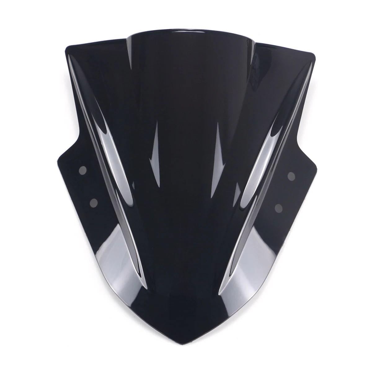 

Motorcycle Windshield Windscreen For Kawasaki Ninja 300 EX300 2013-2017 2014 2015 2016 Black Double Bubble