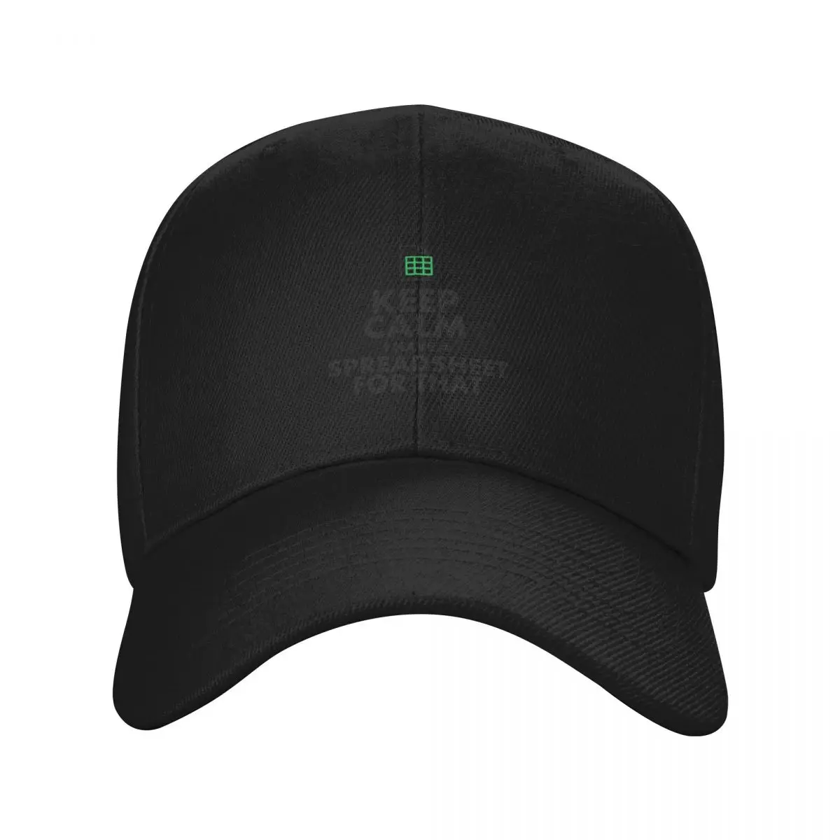 Funny Excel Spreadsheets Lover Gift Accountant Men Women Baseball Cap black western Hat Mens Hats Women's