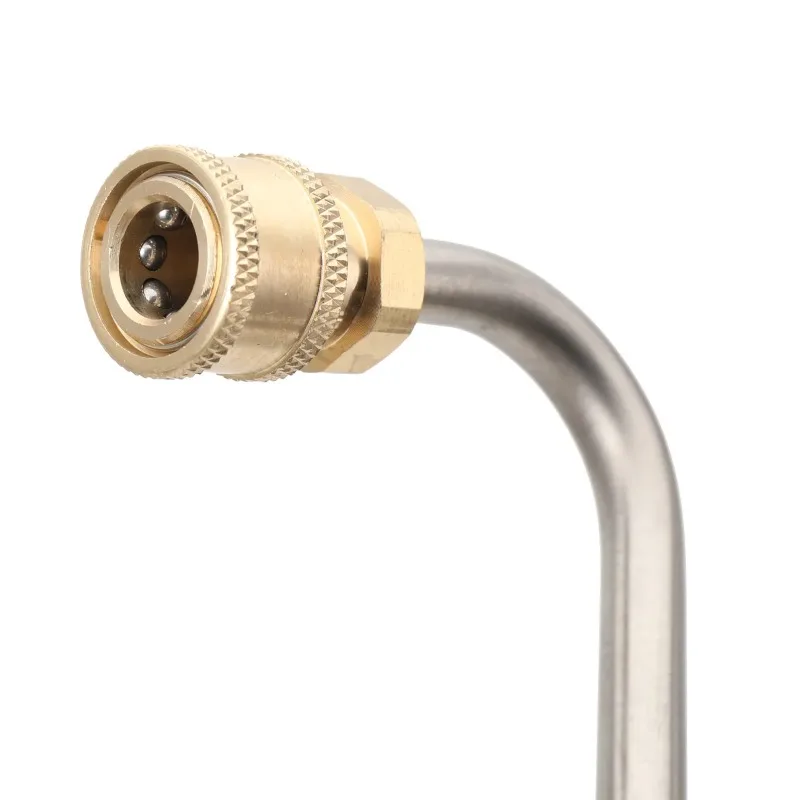 Pressure cleaning extension rod with U-shaped bent rod 1/4 quick connection 4000PSI  long-distance cleaning Durable