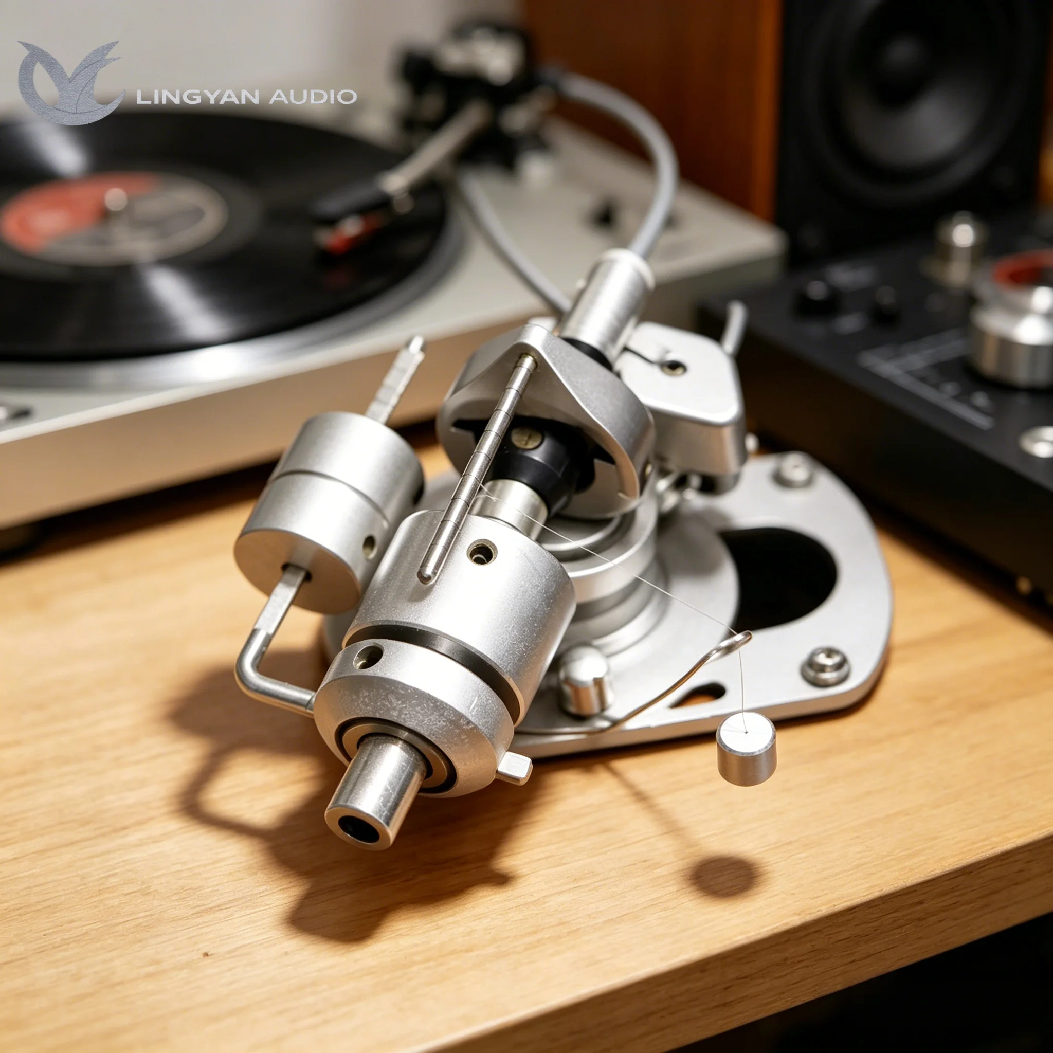 Tonearm Counterweight, Solid Balance Accessory for SME 3009/3010/3012 Vinyl Turntable Main Rod Calibration & Repair