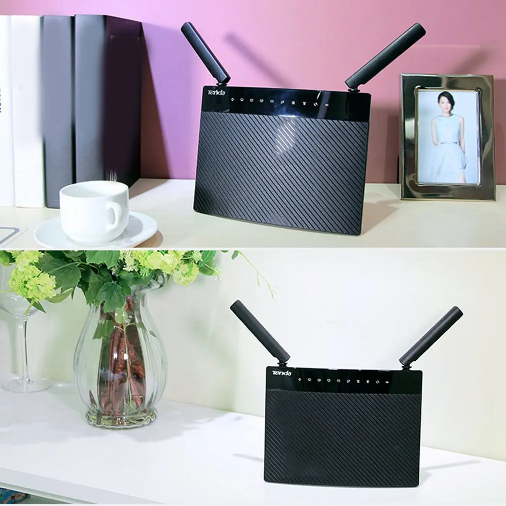 99% New AC9 Router Wireless Gigabit 1200M High Speed Gaming Extender 5G Dual Frequency Smart Signal Antenna Network Extenders