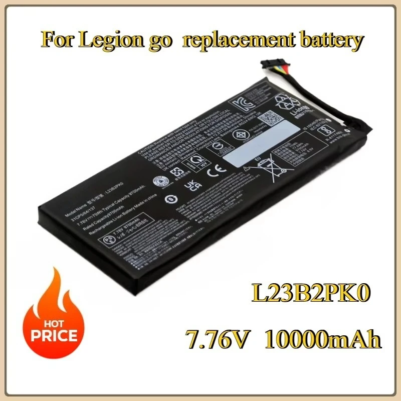 

New 8APU1 L23B2PK0 Mod upgrade replacement battery For Legion go expansion battery with a capacity of 77.6Wh