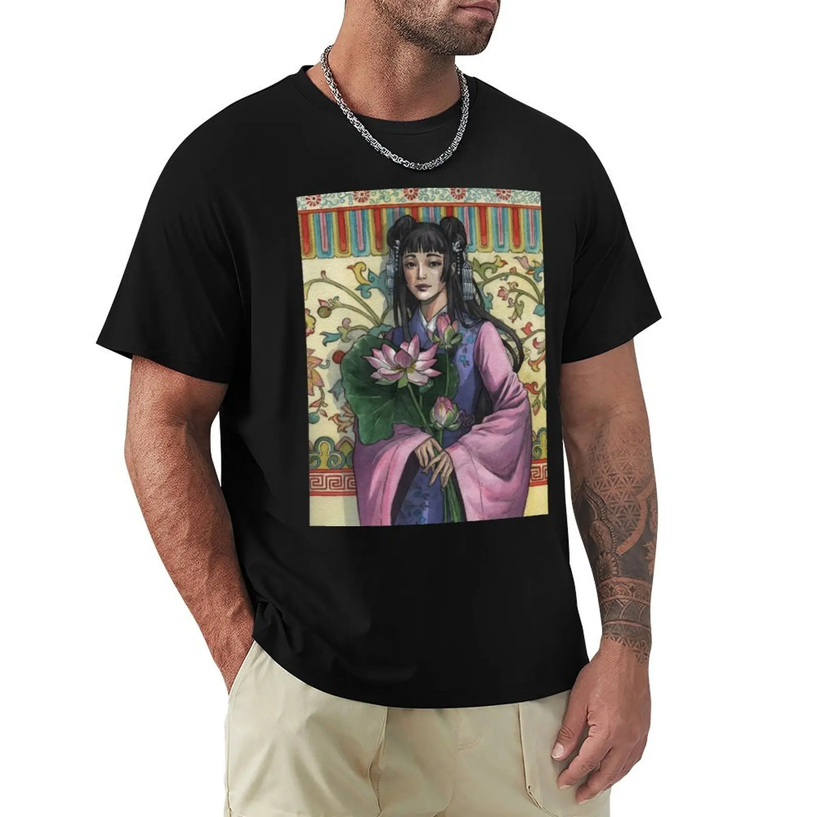 

Jiang Yanli T-Shirt funny meme t-shirts designer shirts plus sizes graphics mens t shirt