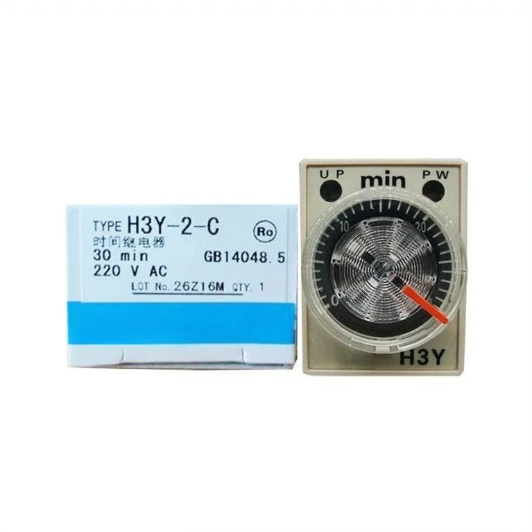 H3Y-2-C For Omron H3Y-2-C 60S AC220V Time Relay New