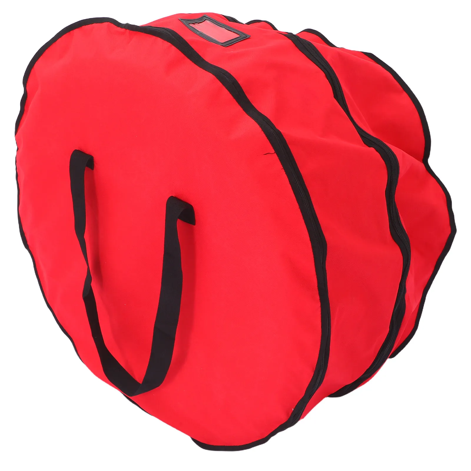

30 Inch Waterproof Christmas Wreath Bag Double Layer Zippered Wreath Container for Garland Storage Dustproof Tear Resistant