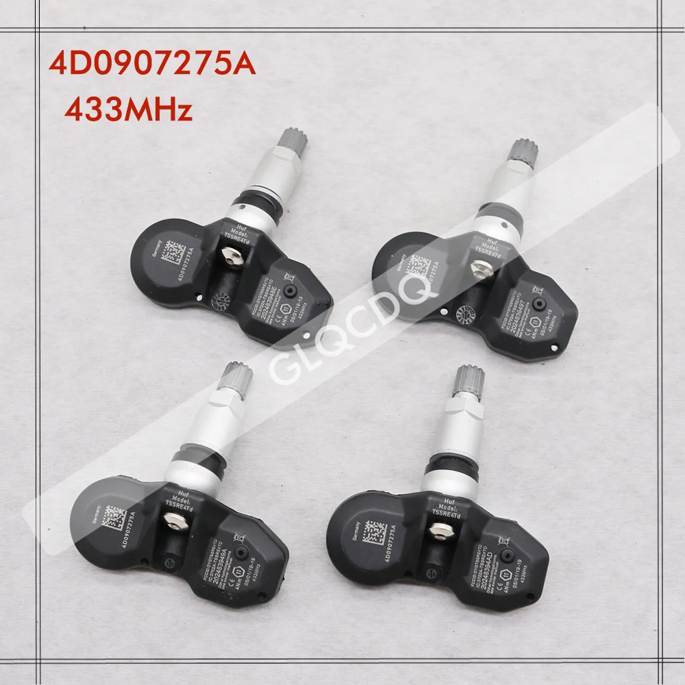 

TPMS Датчик для 2000 2001 2002 2003 AUDI A8 433 МГц датчик давления в шинах 4D0907275A 4D0907275D 4D0907275C