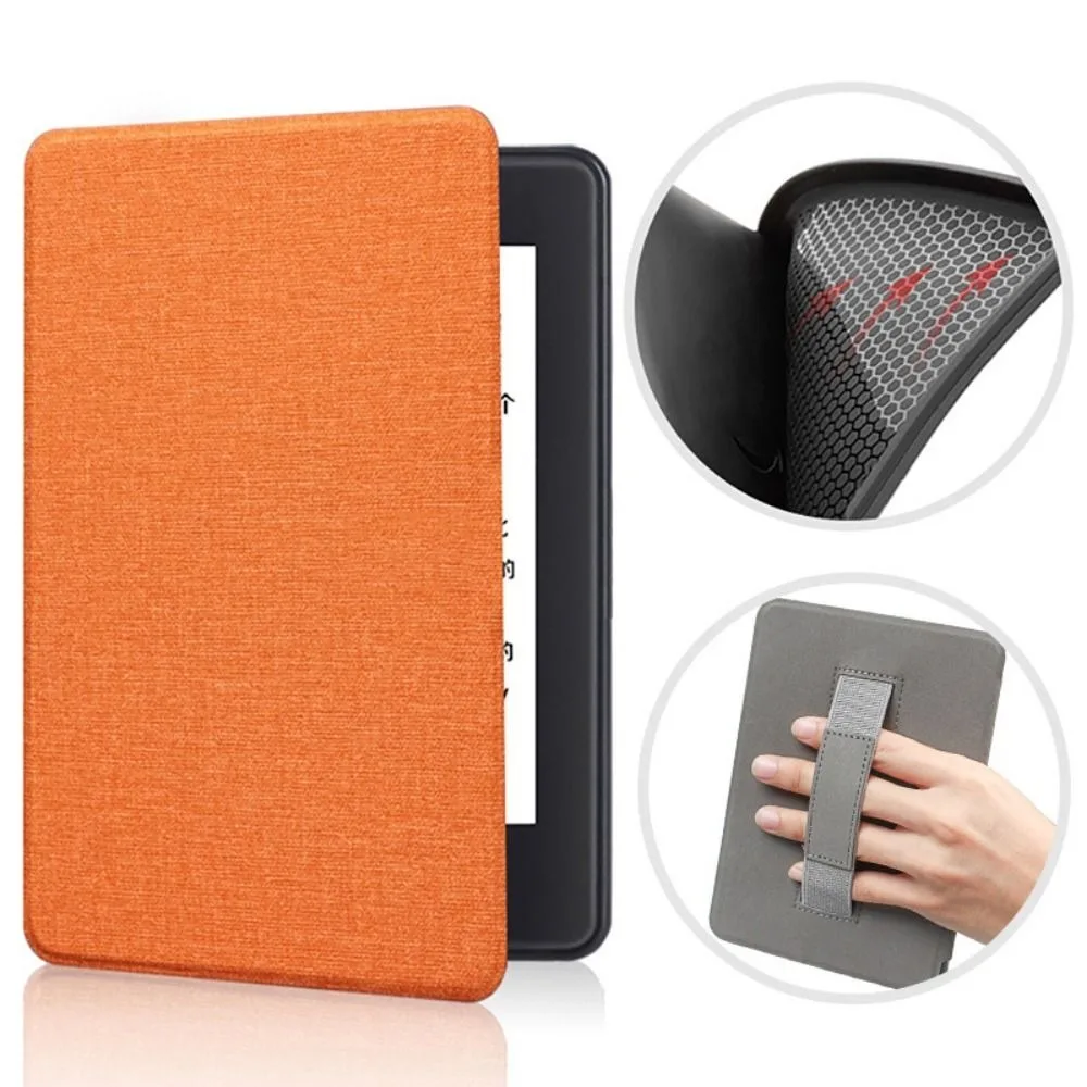 TPU Colorsoft Case with Hand Support Soft eReader Cover Shockproof Slim for Kindle Paperwhite 2024 7 inch (12th Generation)