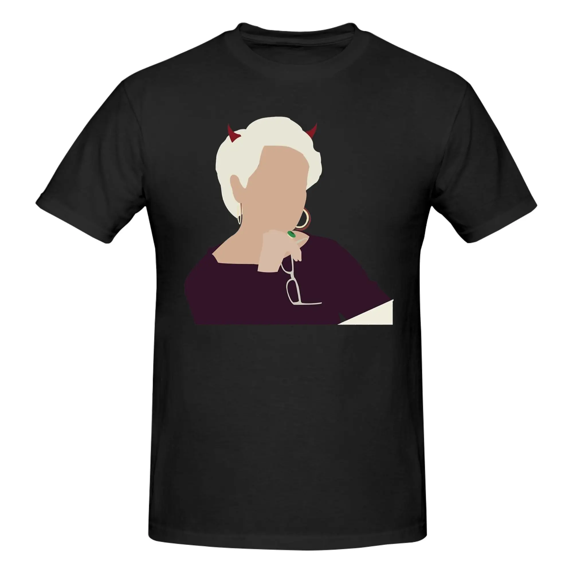 1 Piece Miranda Priestly Novelty 100% Cotton T-Shirt Movie Devil Wears Heels  Tops Tees For Men