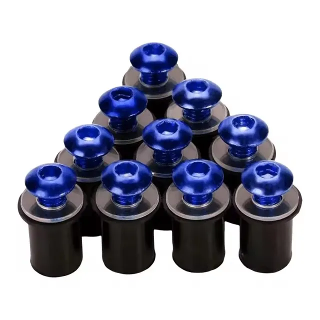 Tornillos para parabrisas de motocicleta, 5MM, 10 Uds., para BMW S1000RR S1000R S1000XR HP4 R1200R R1200ST F800ST K1300R K1300S