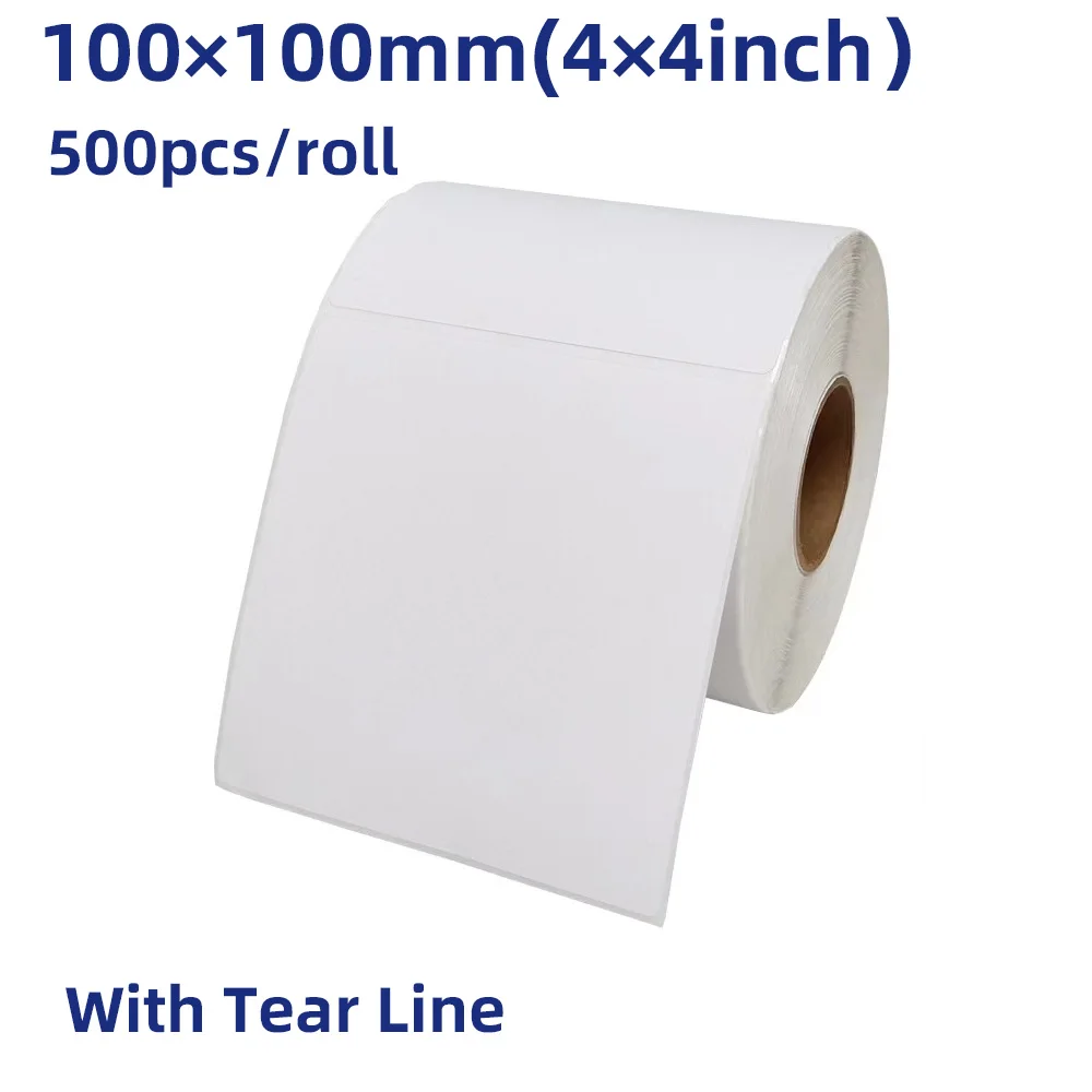 30mm To 80mm Width Self Adhesive Thermal Label Stickers Supports 4 X 6 Inch Shipping Direct Thermal Labels For Logistics