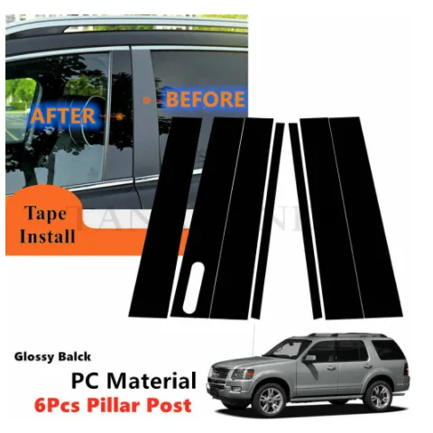 

For Ford Explorer SportTrac2002-2010 Explorer window trim PC center pillar sticker
