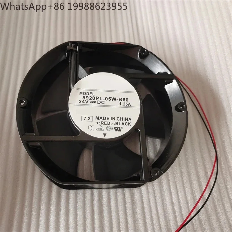 5920PL-05W-B60 17251 24 V 1.25 A dc Refrigerator cooling fan 2 lines