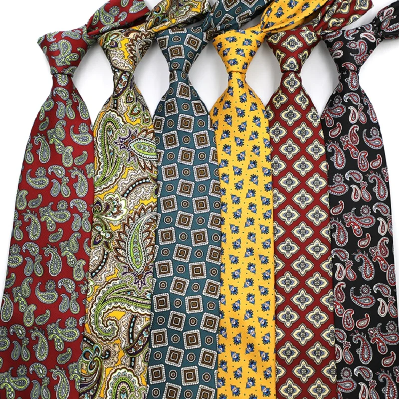 

Boutique men's luxury tie 8cm jacquard plaid accessories Jacquard tie formal dress wedding dance daily dress accessories