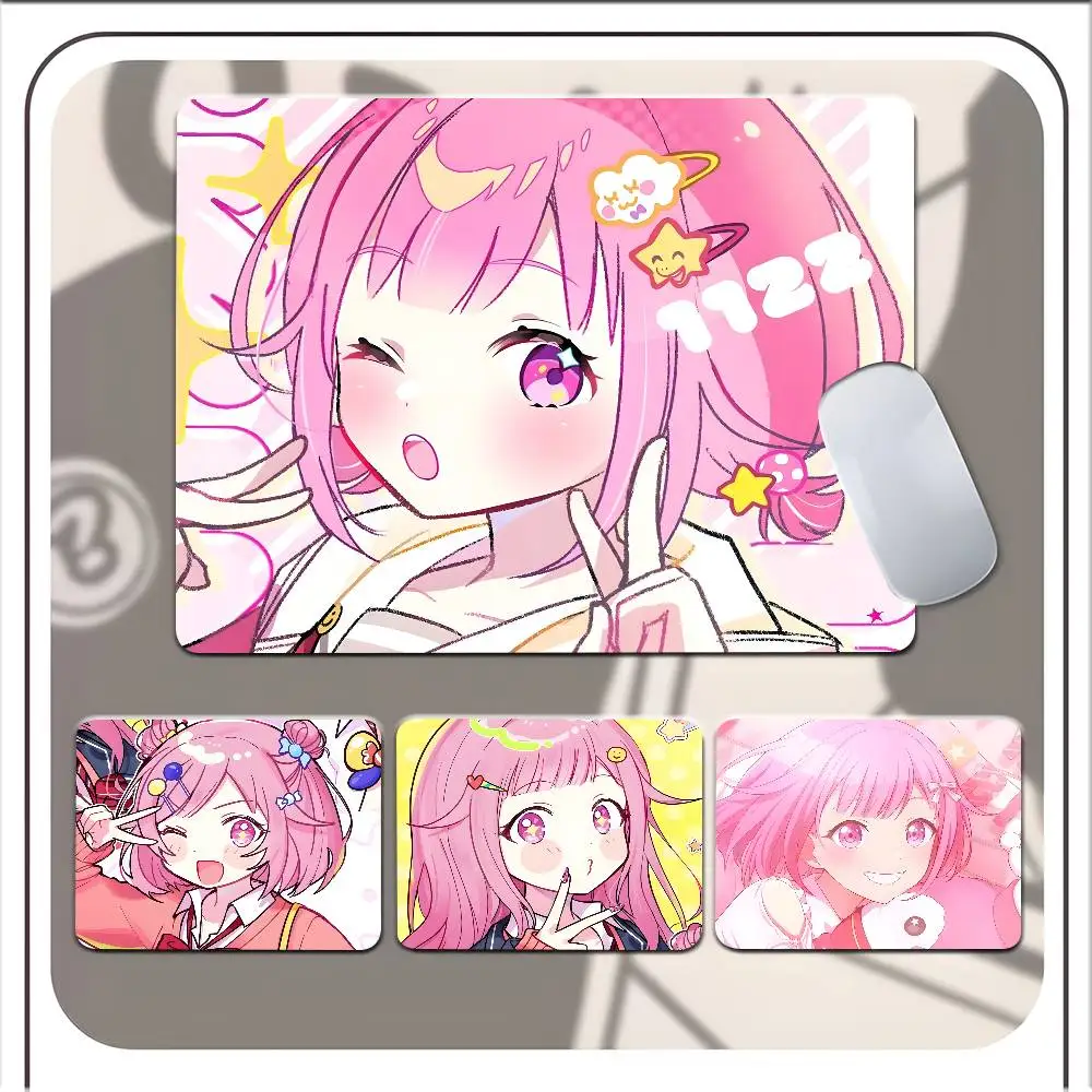 

1pc Cute Cartoon Emu Otori Small Mousepad Keyboard Pad Laptop Cushion Non-slip Deskpad