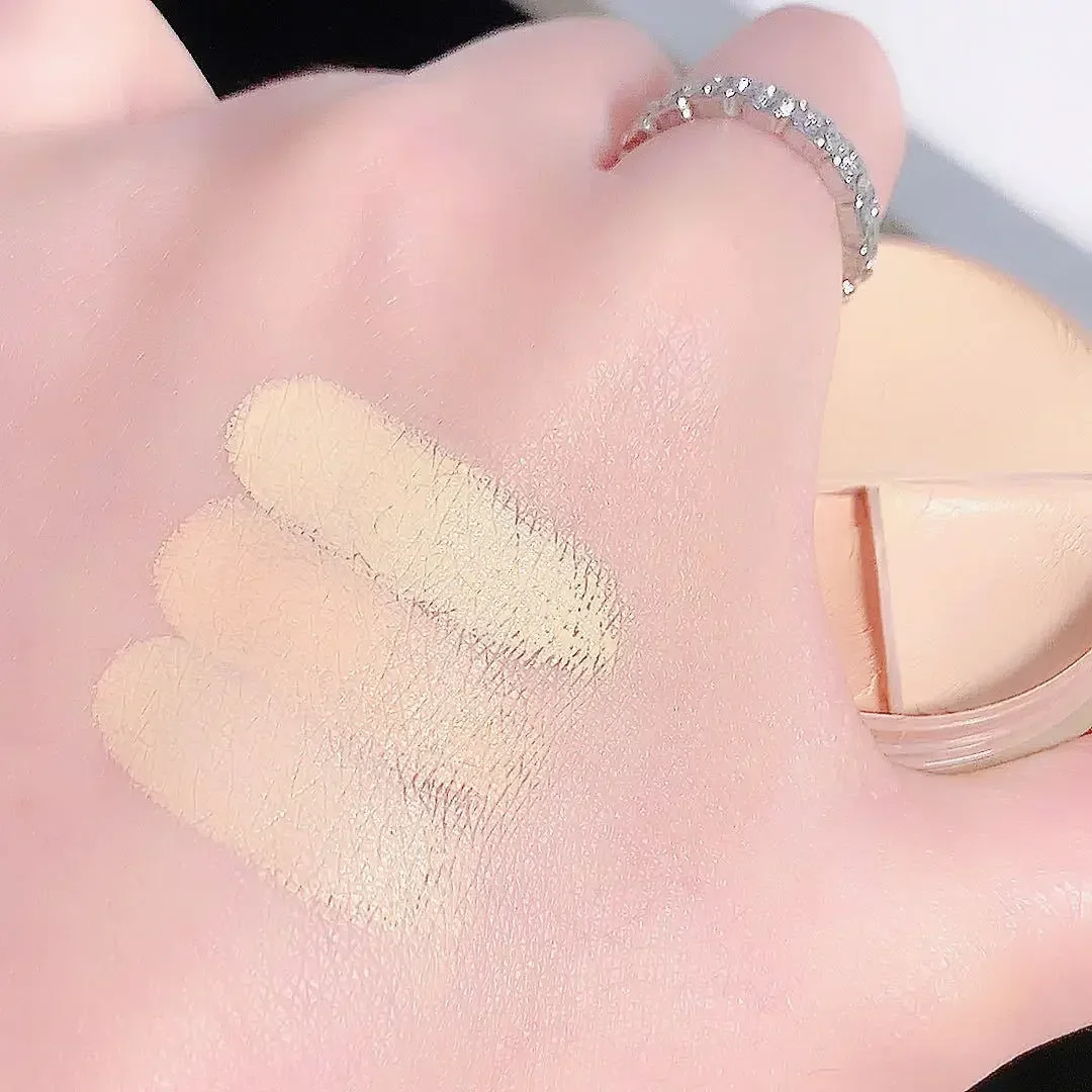 Full Coverage Dark Circles Acne Pores Concealer Palette 3 Colors Moisturizing Matte Concealer Foundation Cream Korean Makeup