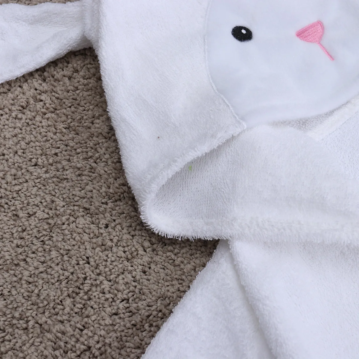 رداء حمام على شكل حيوانات من القطن الناعم الممتص للماء 2-3 سنوات مقاس M منشفة حمام للأطفال الصغار