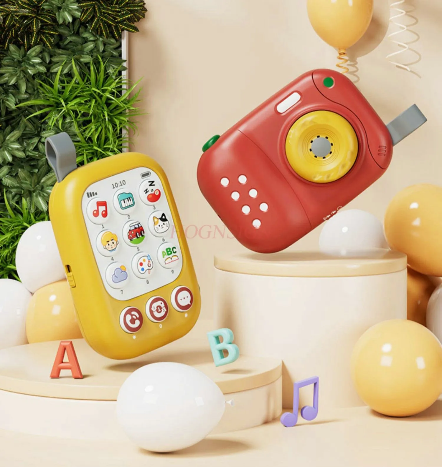 子供用携帯電話おもちゃシミュレーション赤ちゃん2歳女の子赤ちゃん噛める音楽早期教育電話1〜3歳男の子