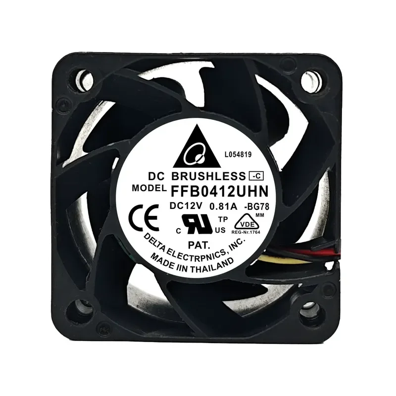 for Delta 4 6 8 9 12cm 12V 10000RPM High Speed Cooling Fan for Electric Motorcycle Vehicle Modified Controller Heat