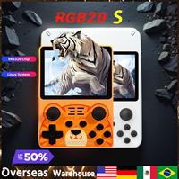 POWKIDDY RGB20S Handheld Game Console Retro Open Source System 3.5-Inch 4:3 IPS Screen Gifts RK3326 Video Game Consoles